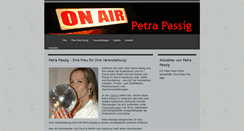 Desktop Screenshot of petrapassig.de
